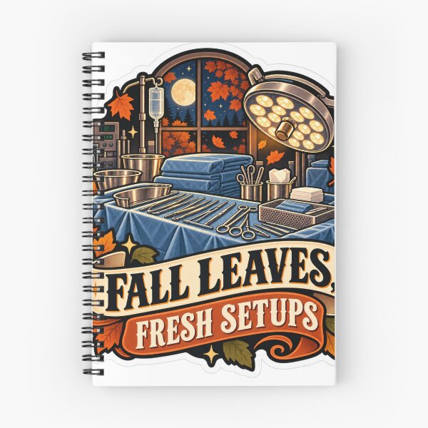 Item preview, Fall Leaves, Fresh Setups Surgical Tech designed and sold by supertae.