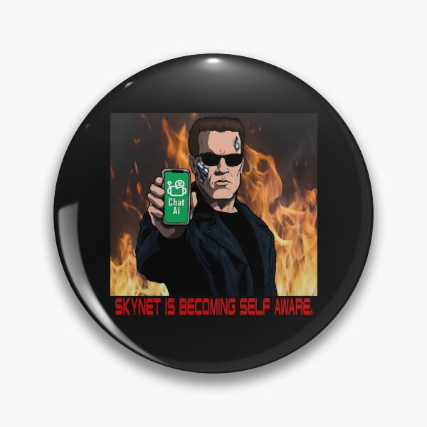 Item preview, AI Takeover Tech Warning Device designed and sold by Julieland.