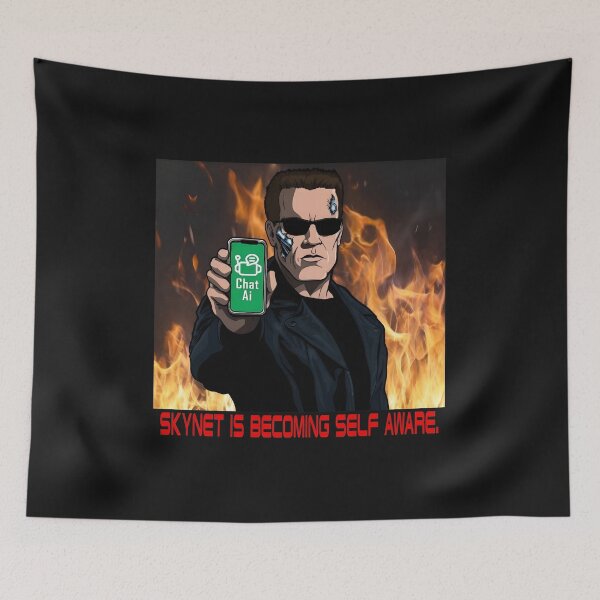 Item preview, AI Takeover Tech Warning Device designed and sold by Julieland.