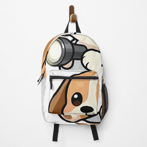 Item preview, Cute Beagle Puppy Ghost with Vintage Spooky Flashlight designed and sold by pumsquare.