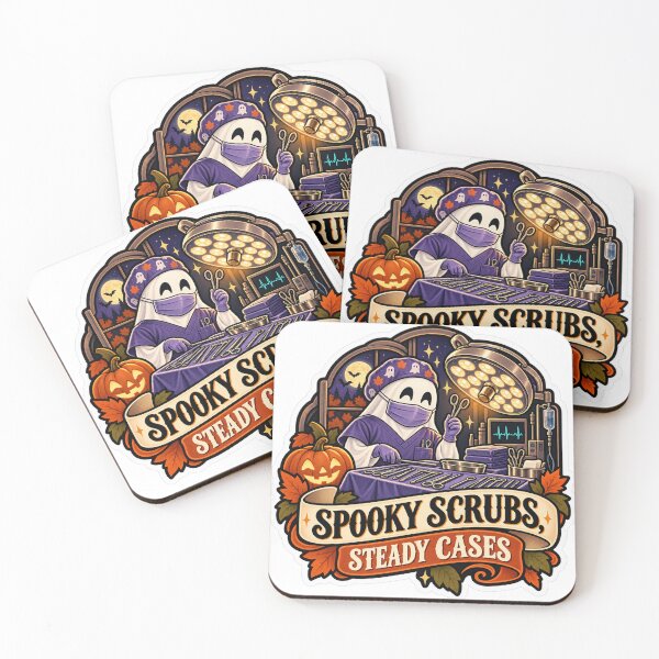 Item preview, Spooky Scrubs, Steady Cases Surgical Tech designed and sold by supertae.