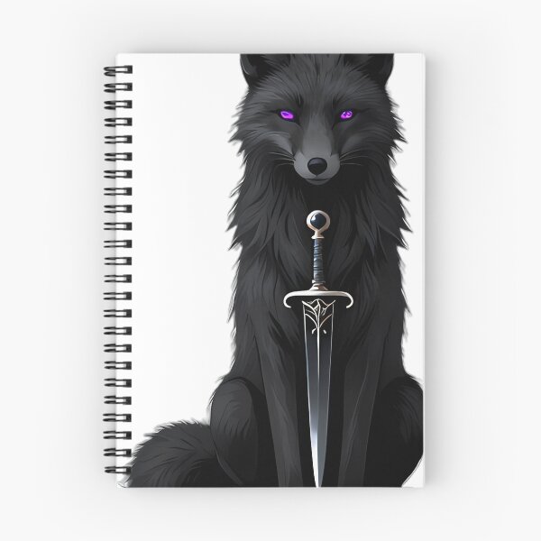 Item preview, Gothic Shadow Fox Mourning Stiletto designed and sold by IllumeInk.