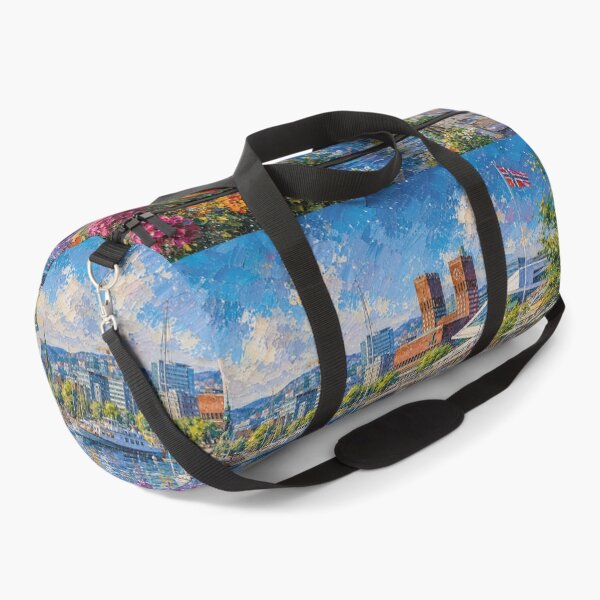 Item preview, Oslo, Norway – a painting of a summer day in this beautiful Scandinavian city. designed and sold by GalleryKauffeld.