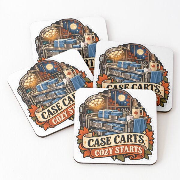 Item preview, Case Carts, Cozy Starts Surgical Tech designed and sold by supertae.