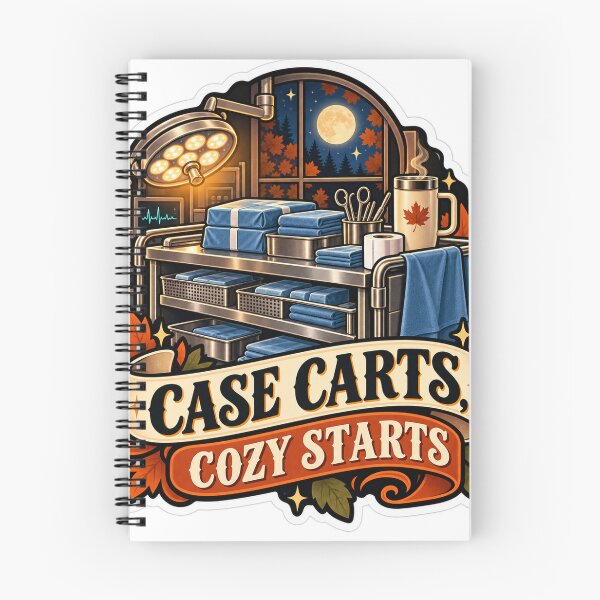 Item preview, Case Carts, Cozy Starts Surgical Tech designed and sold by supertae.