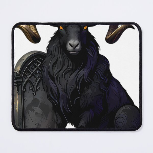 Item preview, Gothic Black Ram Mourning Monument designed and sold by IllumeInk.
