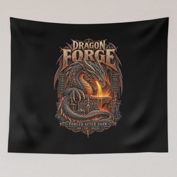 Aperçu de l'œuvre FORGE DU DRAGON créée et vendue par theOne_Design.