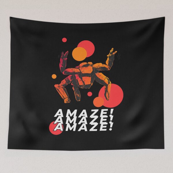Item preview, Abstract Robot AMAZE Repeated  designed and sold by Julieland.
