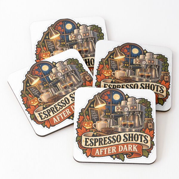 Item preview, Espresso Shots After Dark Barista designed and sold by supertae.