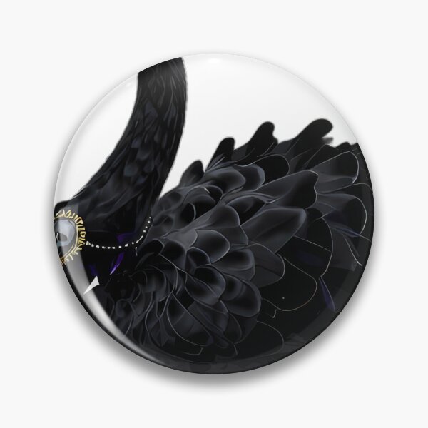 Item preview, Gothic Black Swan Mourning Cameo designed and sold by IllumeInk.