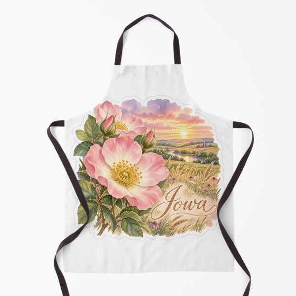 Item preview, Iowa Wild Roses Across the Prairie designed and sold by Whimspired By Paxx.