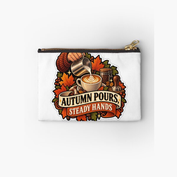 Item preview, Autumn Pours, Steady Hands Barista designed and sold by supertae.