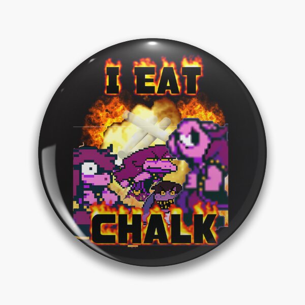 Artikelvorschau, Ich esse Kreide Susie Deltarune entworfen und verkauft von NazirShaban.