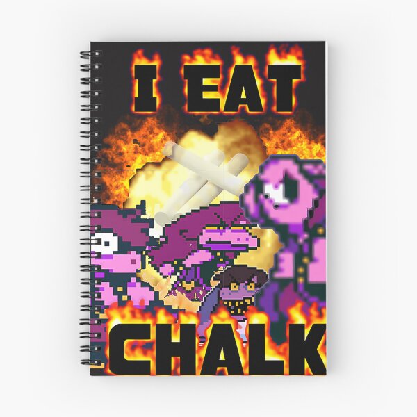 Item preview, I Eat Chalk Susie Deltarune designed and sold by NazirShaban.