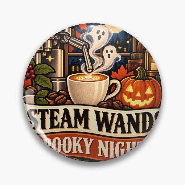 Item preview, Steam Wands, Spooky Nights Barista designed and sold by supertae.