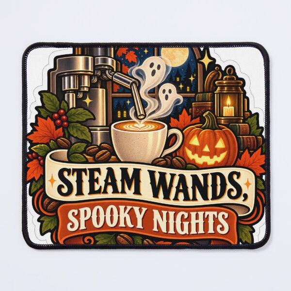Item preview, Steam Wands, Spooky Nights Barista designed and sold by supertae.