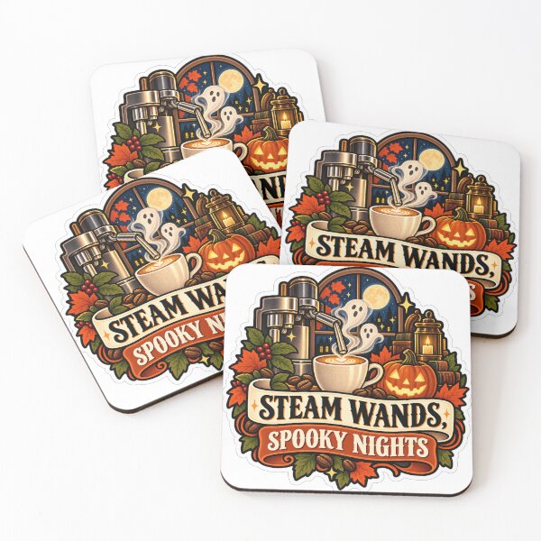 Item preview, Steam Wands, Spooky Nights Barista designed and sold by supertae.