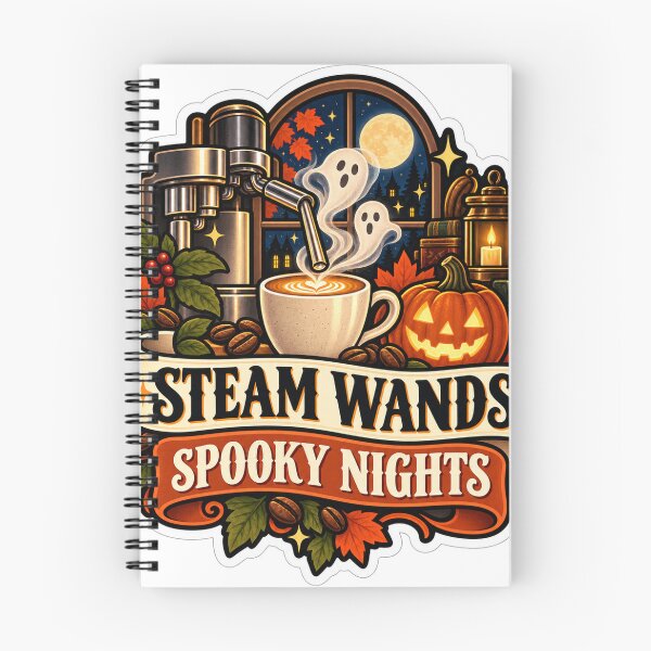 Item preview, Steam Wands, Spooky Nights Barista designed and sold by supertae.