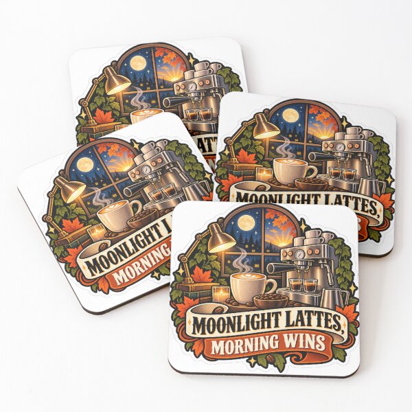 Item preview, Moonlight Lattes, Morning Wins Barista designed and sold by supertae.