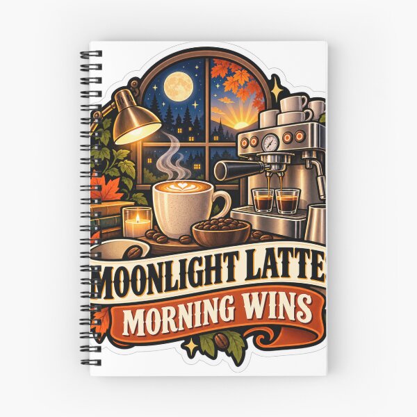 Item preview, Moonlight Lattes, Morning Wins Barista designed and sold by supertae.