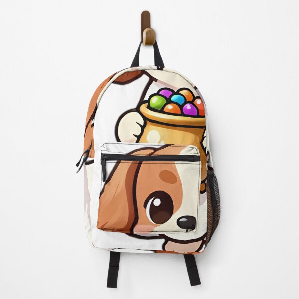 Item preview, Cute Cavalier King Charles Puppy Ghost with Golden Candy Pail designed and sold by pumsquare.