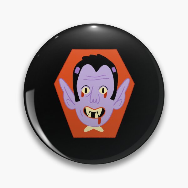 Item preview, Retro Vampire Coffin Halloween Vintage Monster Graphic designed and sold by FestivityFinds.