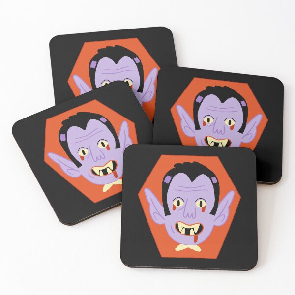 Item preview, Retro Vampire Coffin Halloween Vintage Monster Graphic designed and sold by FestivityFinds.
