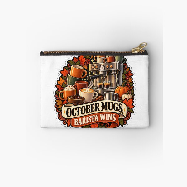 Item preview, October Mugs, Barista Wins designed and sold by supertae.