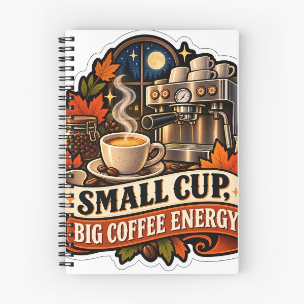 Item preview, Small Cup, Big Coffee Energy Barista designed and sold by supertae.