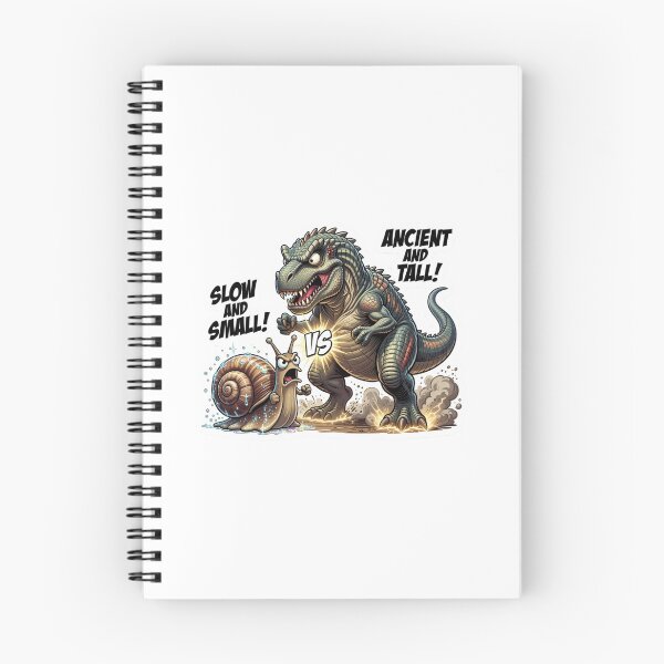 Item preview, Garden Snail Versus Ancient Dinosaur Scale Sticker designed and sold by Imaginarium of Chaos falcon88 .