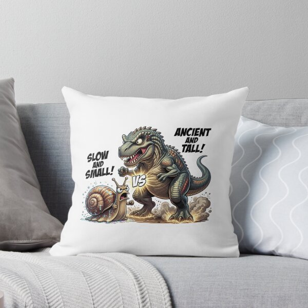 Item preview, Garden Snail Versus Ancient Dinosaur Scale Sticker designed and sold by Imaginarium of Chaos falcon88 .