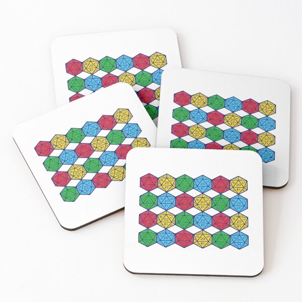 Item preview, 20 Sided Dice Pattern designed and sold by ImpracticalTe.