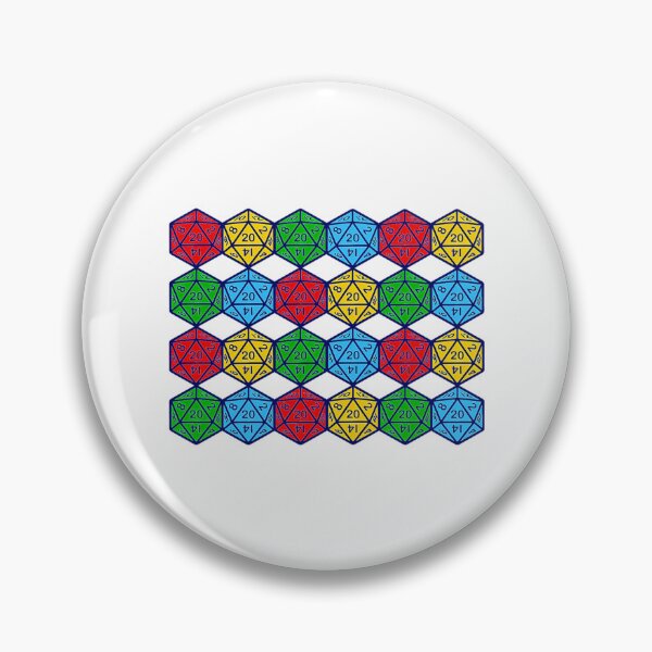 Item preview, 20 Sided Dice Pattern designed and sold by ImpracticalTe.