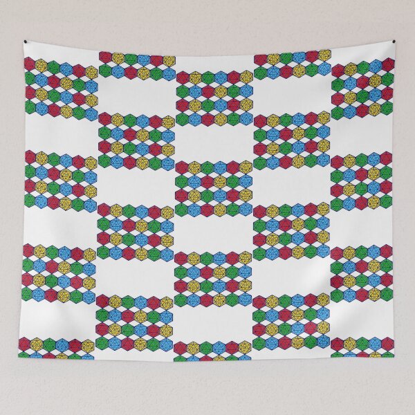 Item preview, 20 Sided Dice Pattern designed and sold by ImpracticalTe.