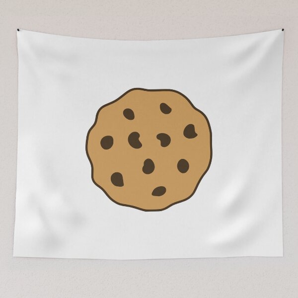 Item preview, Cute Chocolate Chip Cookie Graphic designed and sold by DesignXShop117.