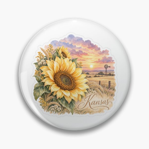 Item preview, Kansas Sunflowers Golden Prairie designed and sold by Whimspired By Paxx.