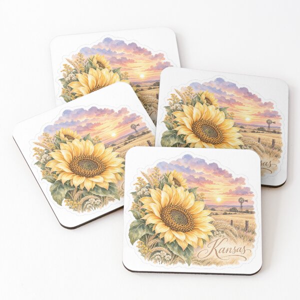 Item preview, Kansas Sunflowers Golden Prairie designed and sold by Whimspired By Paxx.