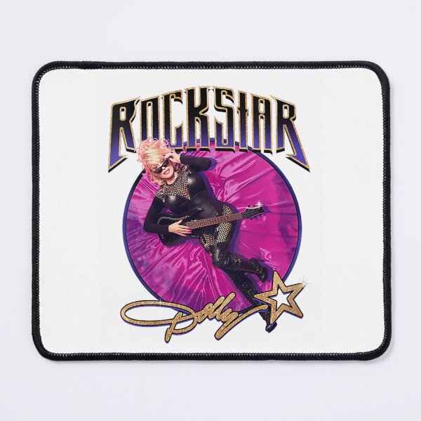 Item preview, Dolly Parton Pink Velvet Rockstar Design designed and sold by JosephMclinden.