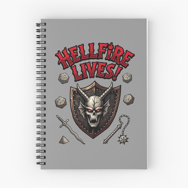 Item preview, Hellfire Lives Demon Club Badge Design designed and sold by RosalynGifts.
