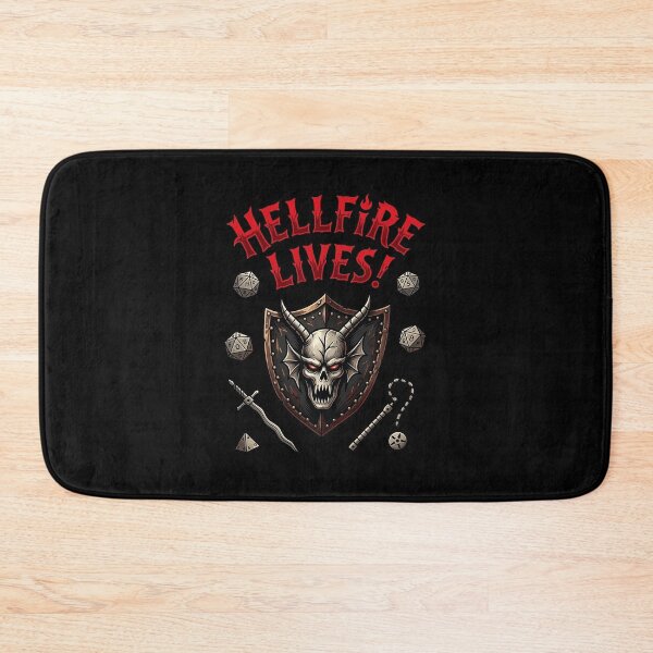 Item preview, Hellfire Lives Demon Club Badge Design designed and sold by RosalynGifts.