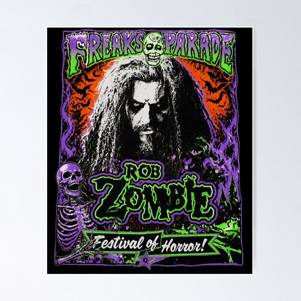 Item preview, Freaks Parade Rob Zombie Festival Of Horror! designed and sold by Mi-Zouhra.