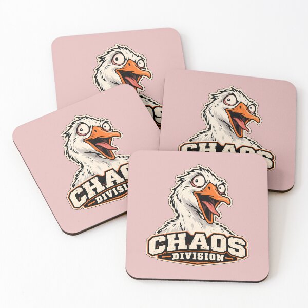 Item preview, Chaos Division Goose Mascot Shirt | Funny Silly Goose Sticker | Goose Lover Gift | Sports Style Animal Tee designed and sold by Fuzzaroo.