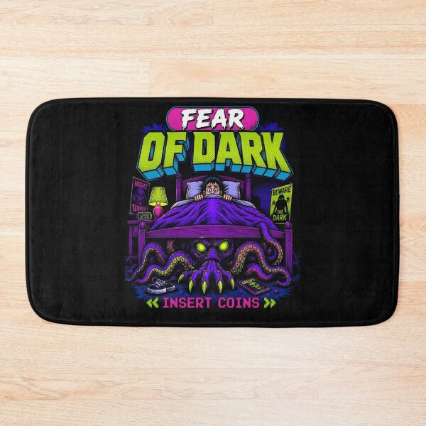 Item preview, Fear Of Dark Retro Arcade 80s Horror designed and sold by creativerooney.
