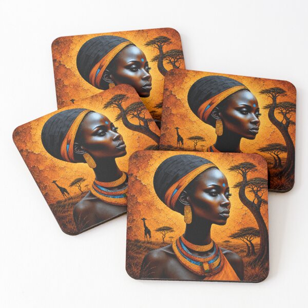 Item preview, AFRICAN QUEEN  designed and sold by johnnyssandart.