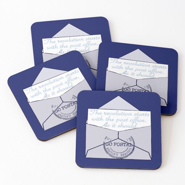 Item preview, Go Postal Voting Rights Protest — Mail-In Ballot Resistance Art designed and sold by aadventures.