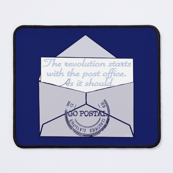 Item preview, Go Postal Voting Rights Protest — Mail-In Ballot Resistance Art designed and sold by aadventures.