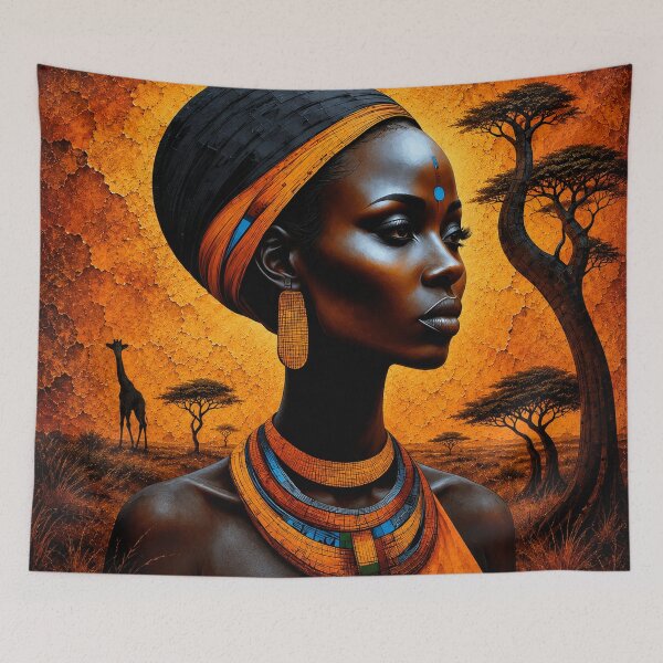 Item preview, AFRICAN QUEEN  designed and sold by johnnyssandart.