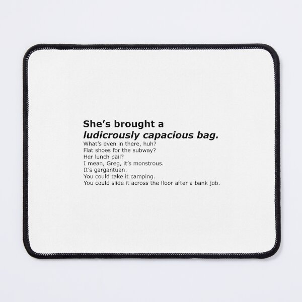 Item preview, Ludicrously Capacious Bag designed and sold by seitz-robbyn.