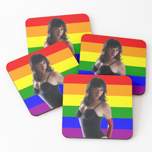 Artikelvorschau, Regenbogenflagge, Rebecca Black, Das Zeitalter des Exhibitionisten, Albumdesign entworfen und verkauft von zsasstuff.