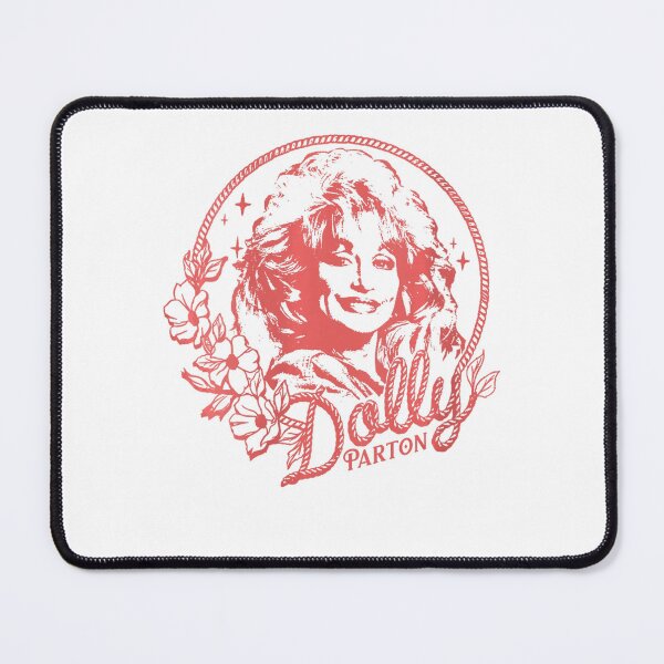 Item preview, Dolly Parton Rope Floral Portrait Design designed and sold by JosephMclinden.